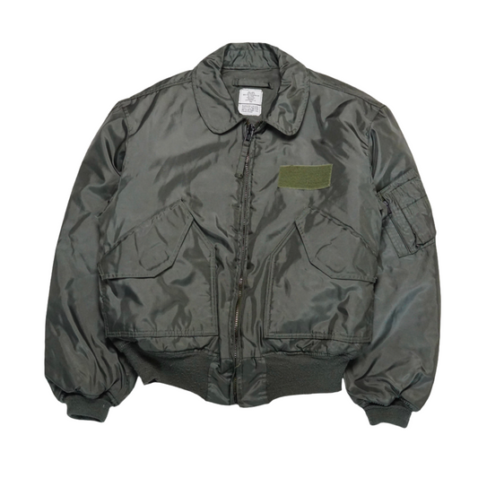 1990s Military Flyers Bomber Jacket Size: L