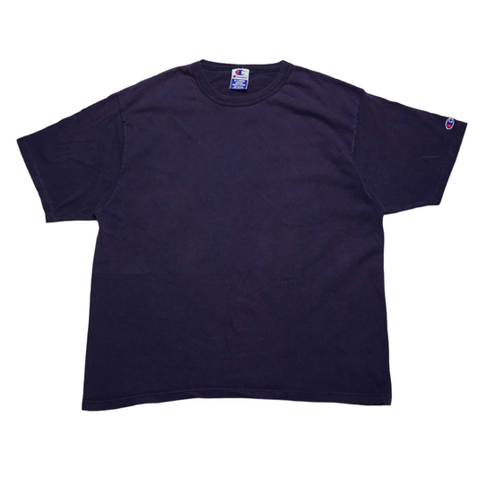 1990s Champion Blank "Navy" Size: L/XL