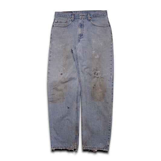 1990s Levi 550 "Oil Stains" Size: 32W/31L