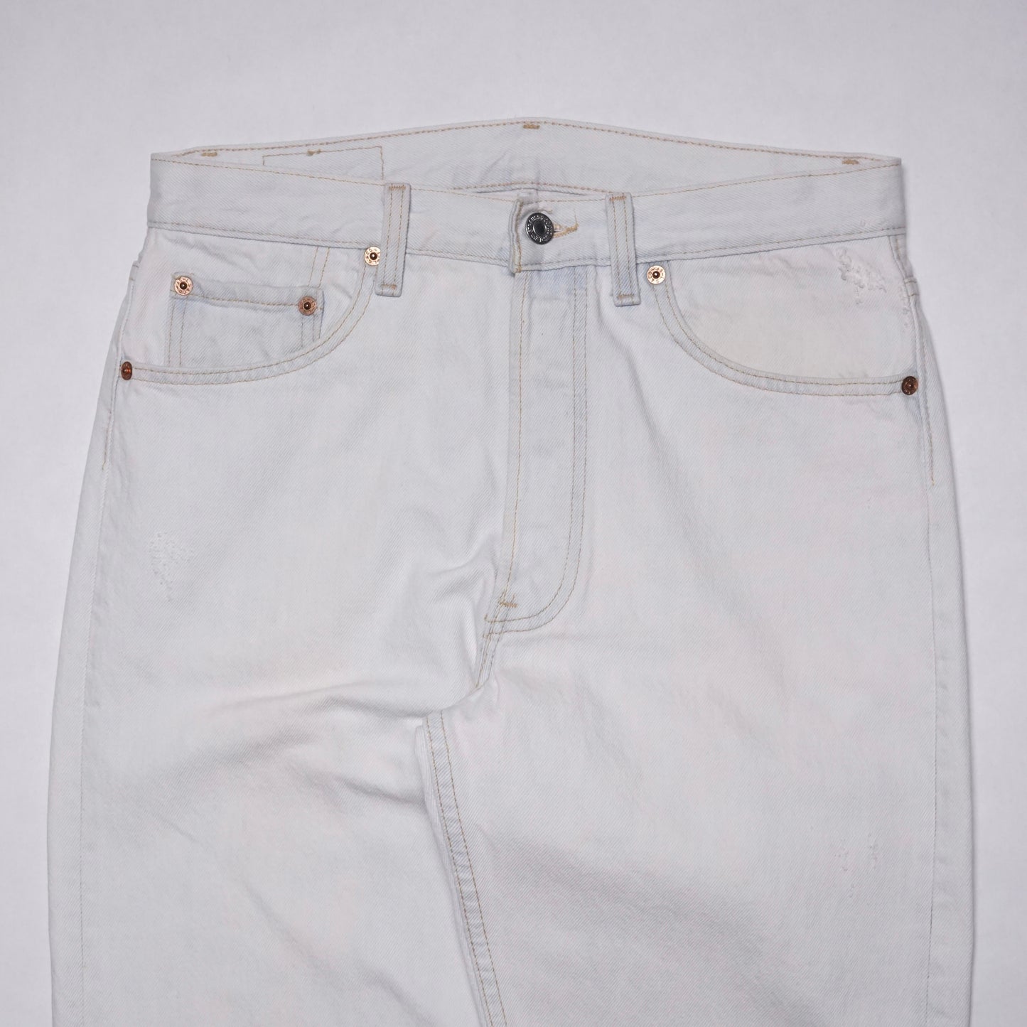 1980s Levi 501 "White" Size: 30W/32L