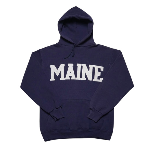 1980s Maine Hoodie “Navy” Size: S