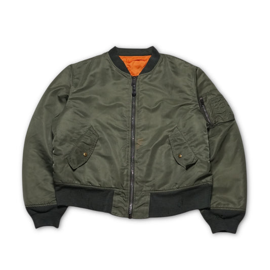 1990s Military L-2B Bomber Jacket Size: L/XL