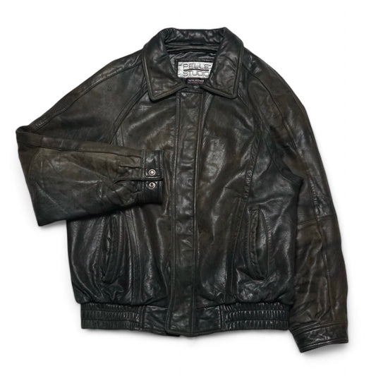 2000s Pelle Studio Leather Jacket "Faded" Size: L