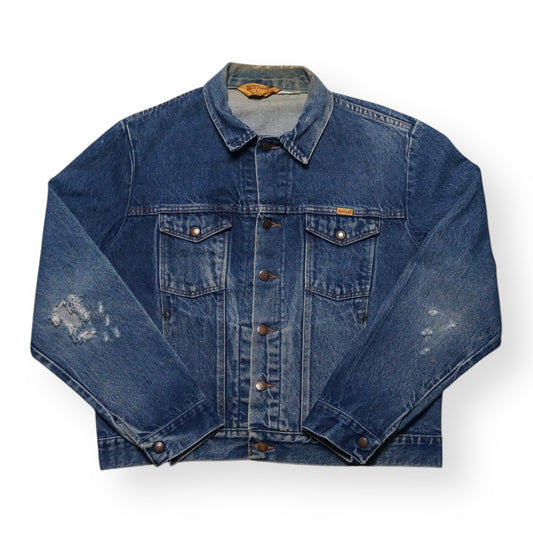 1990s Rustler Denim Jacket "Indigo" Size: M/L