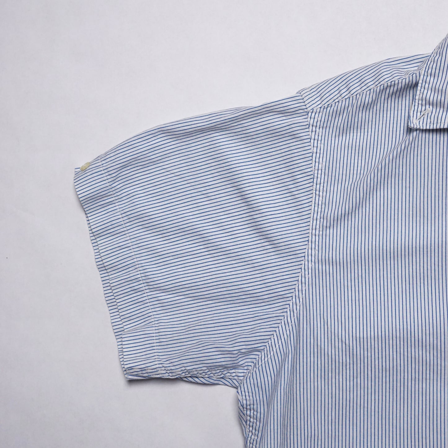 1960s Penneys Button Up "Pinstripe" Size: L