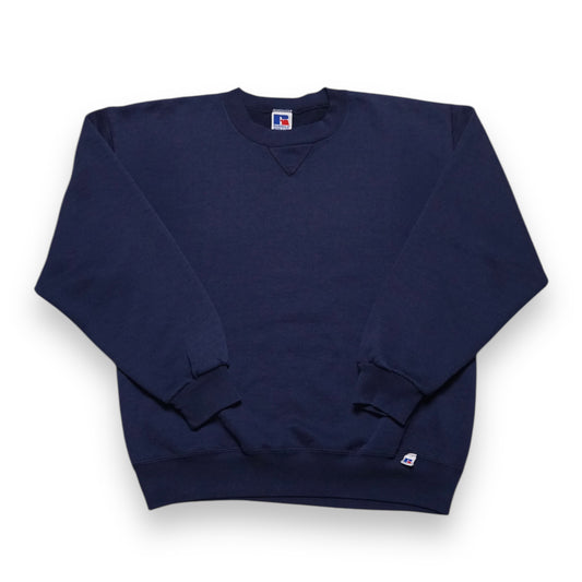 1990s Russell Athletic Sweatshirt "Navy" Size: S/M