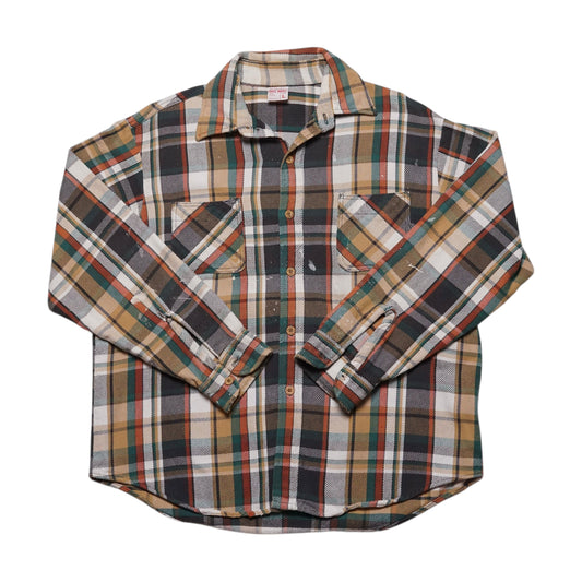 1970s Big Mac Cotton Flannel Size: L/XL