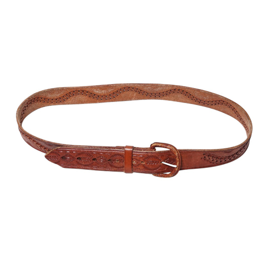 1970s Leather Belt “Brown” Size: OS