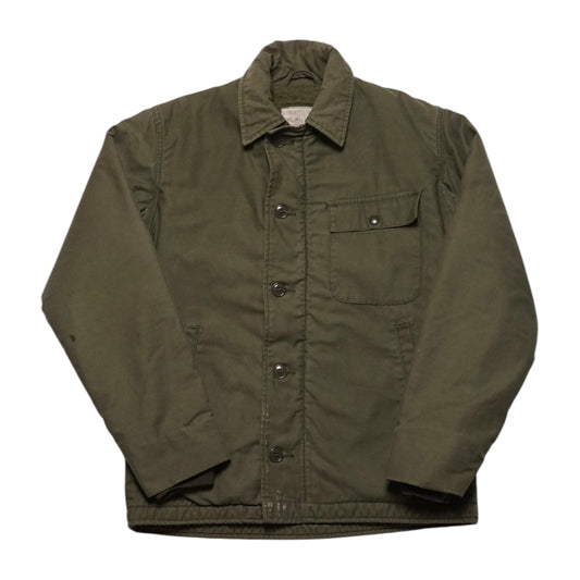 1980s Military A-2 Deck Jacket Size: S