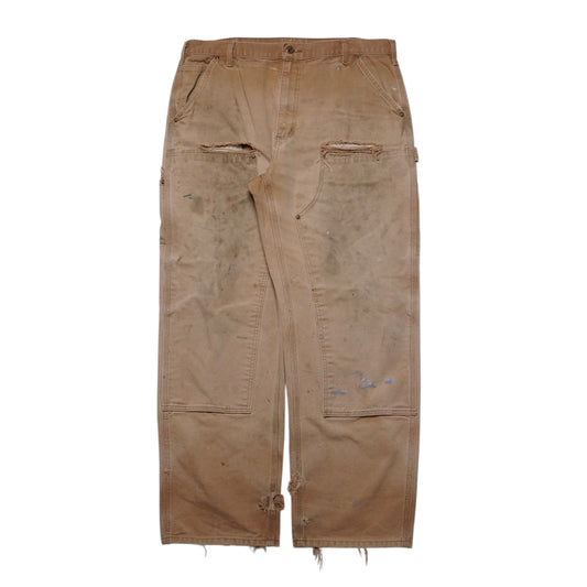 2000s Carhartt Double Knee “Thrashed” Size: 38W/31L