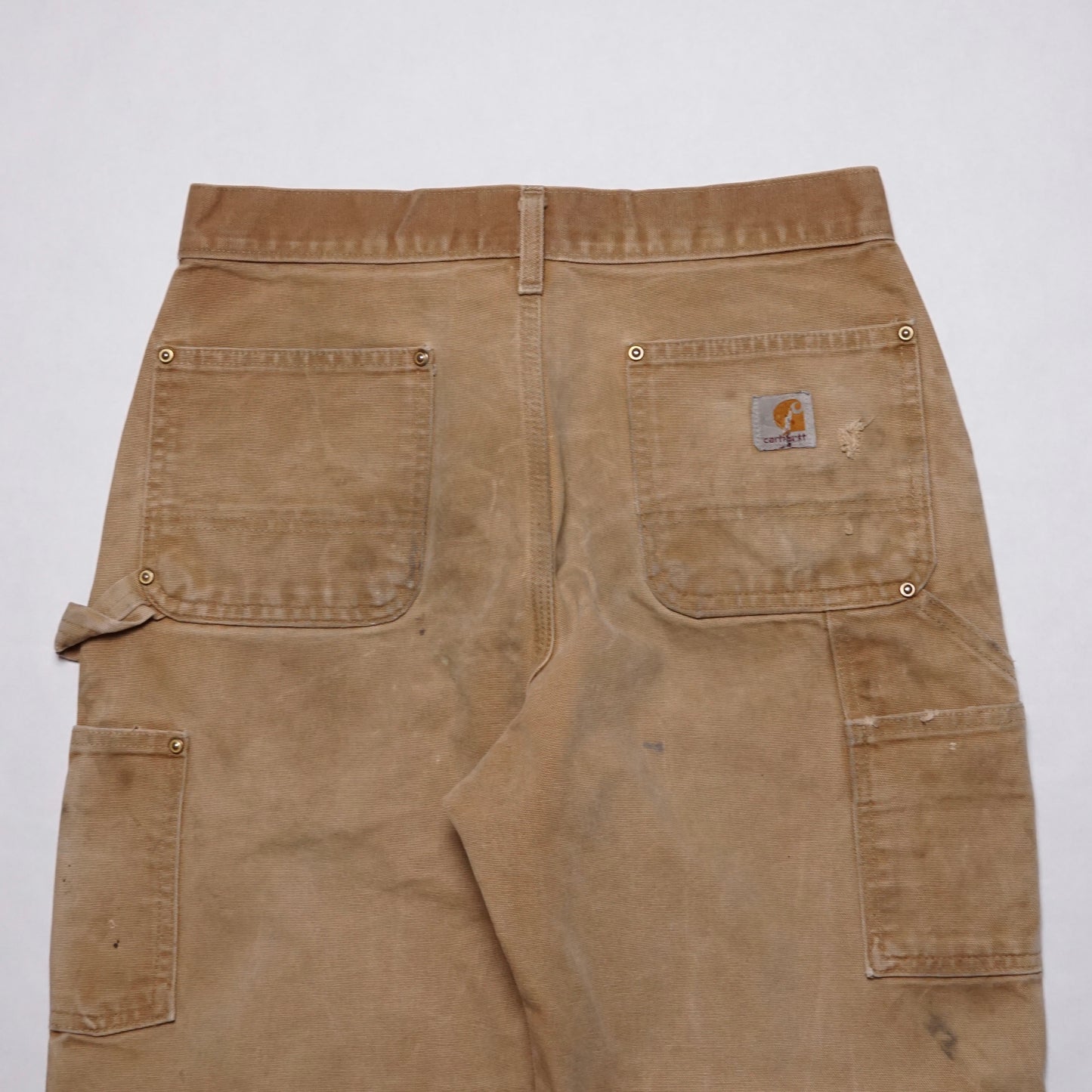 2000s Carhartt Double Knee “Oil Stains” Size: 30W/29L