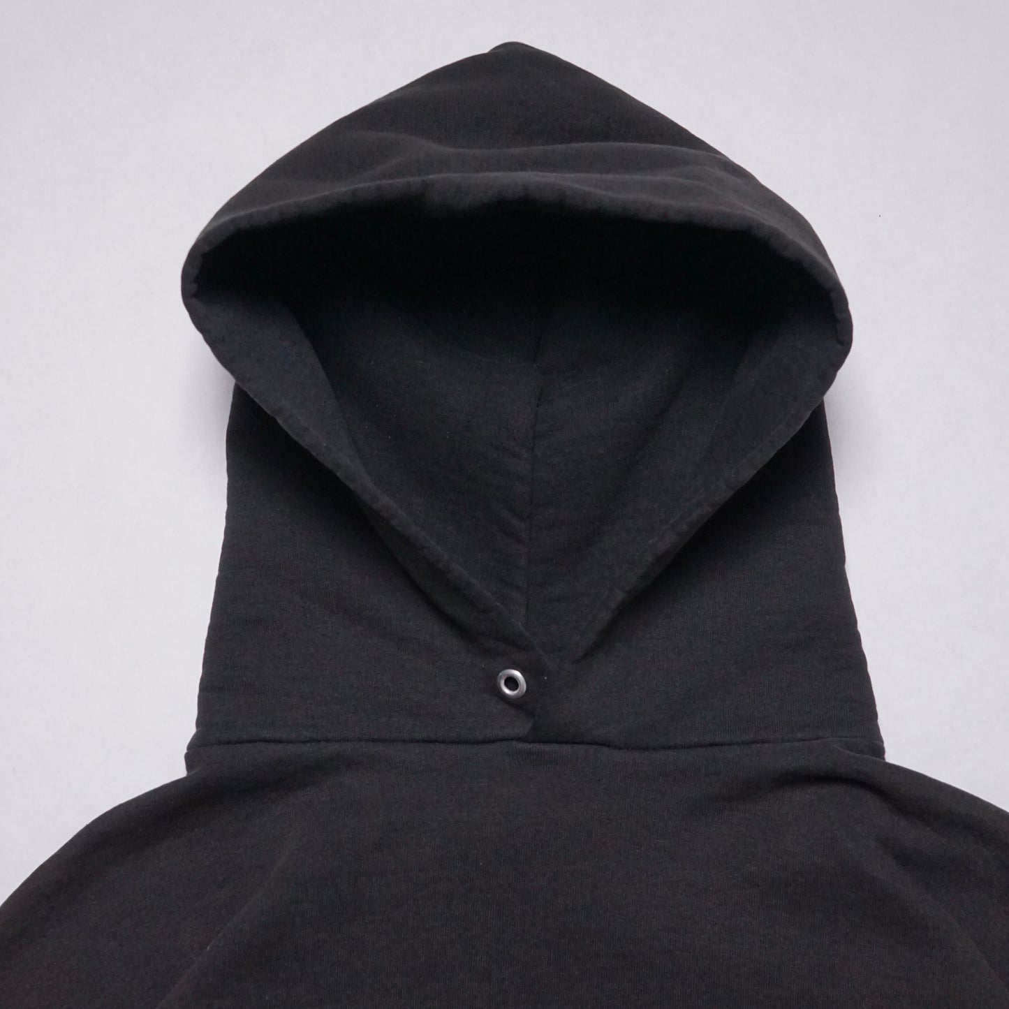 1990s Blank Hoodie “Black” Size: XL