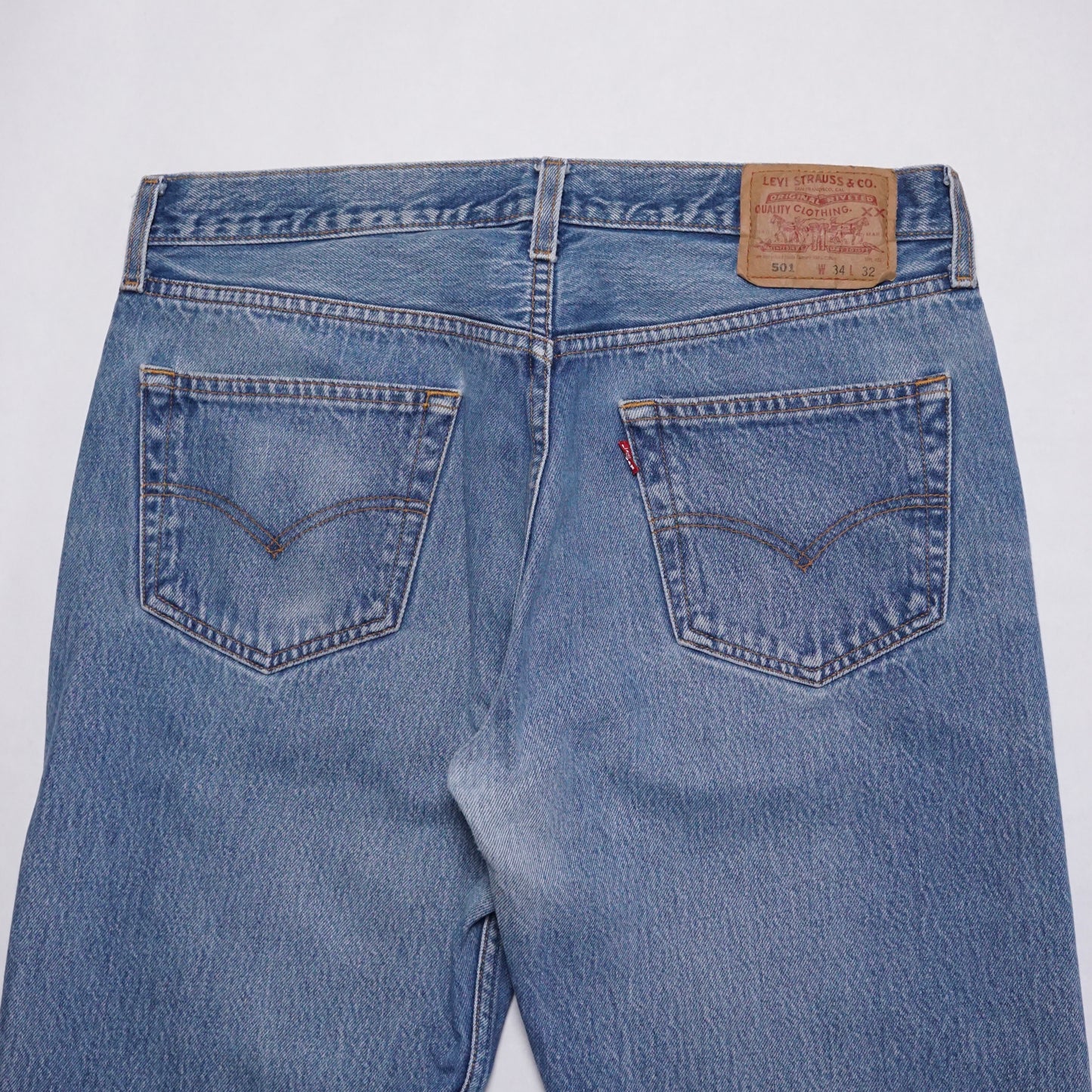 1990s Levi 501 “Stone” Size: 34W/32L