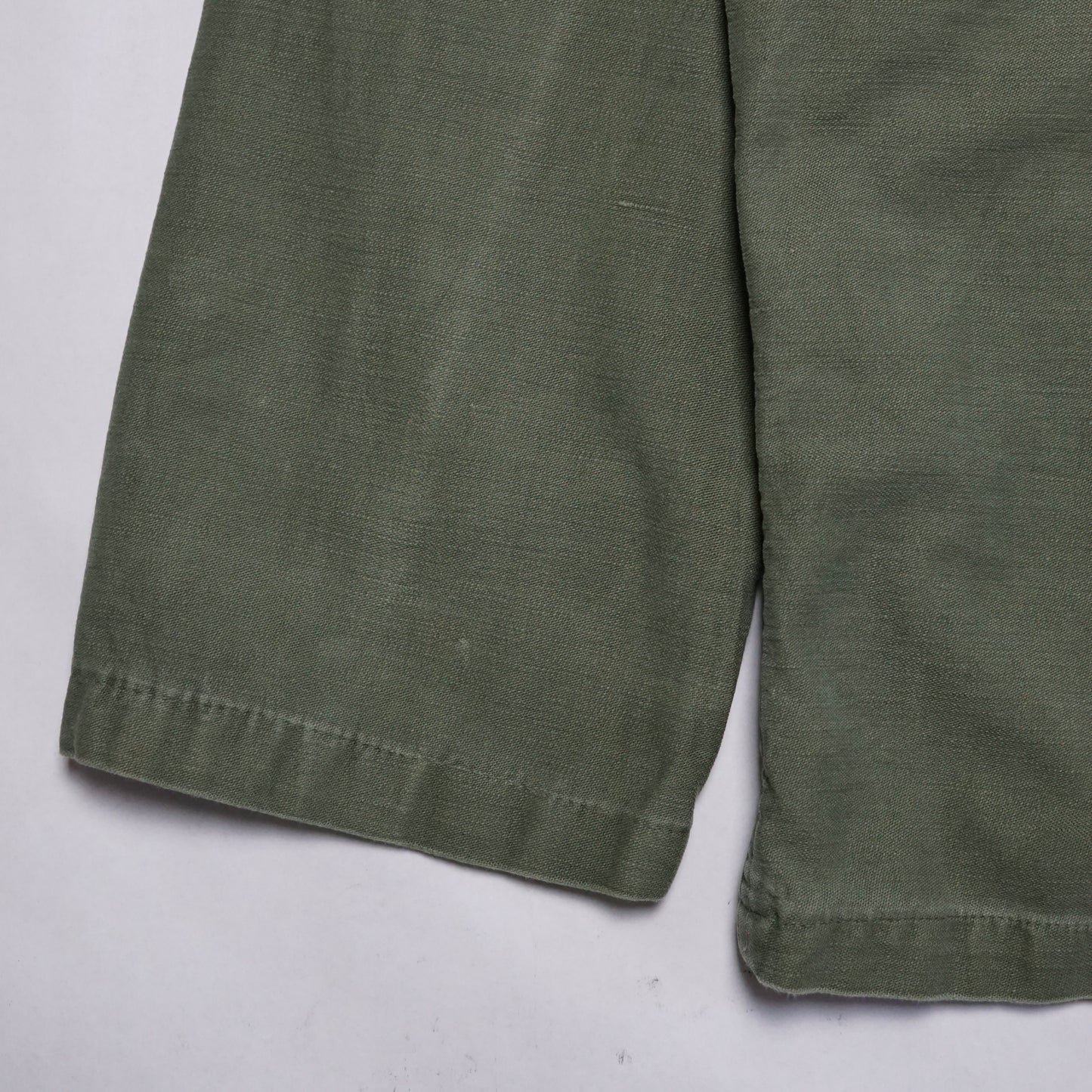 1960s Military OG-107 Fatigue Over Shirt Size: L