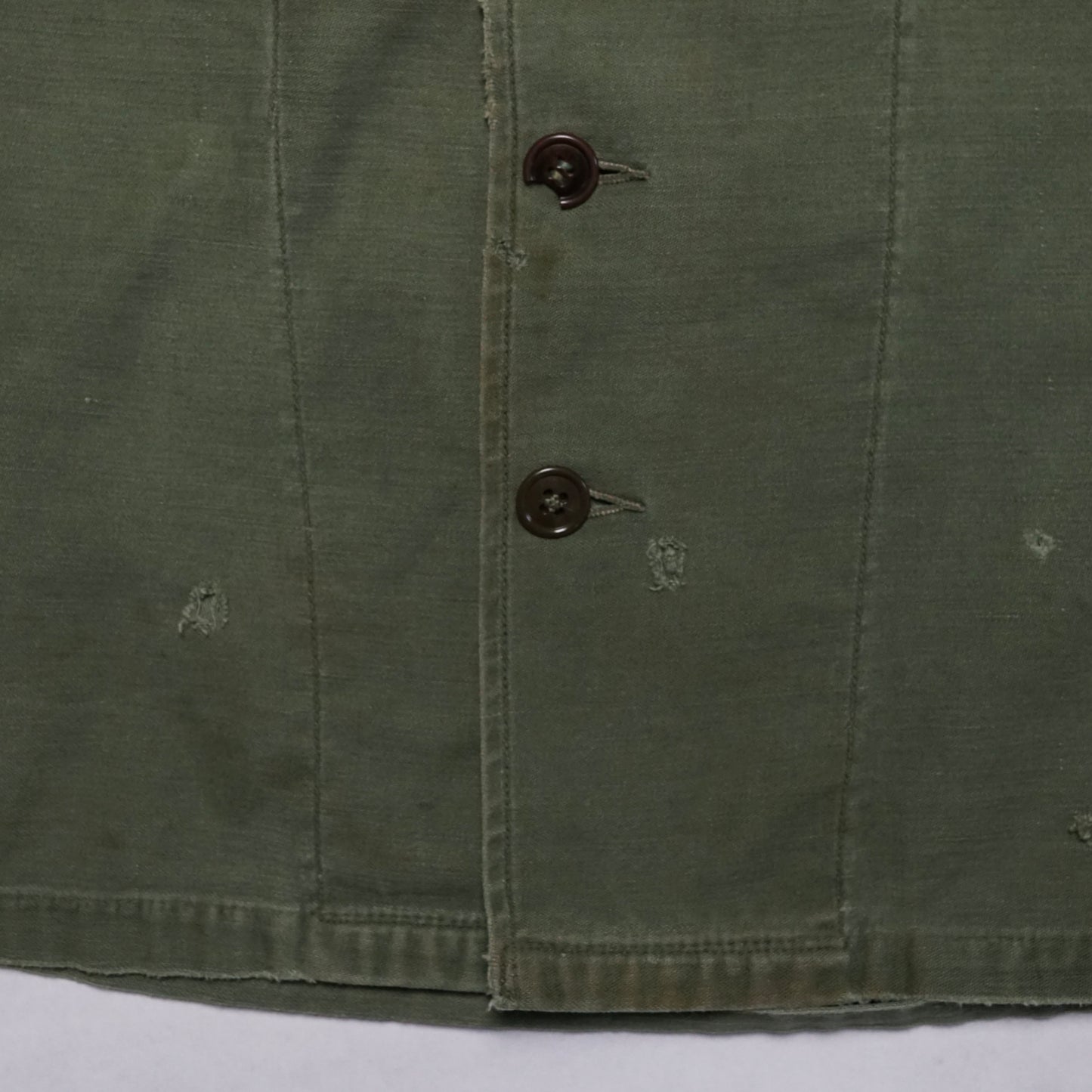 1960s Military OG-107 Fatigue Over Shirt Size: M