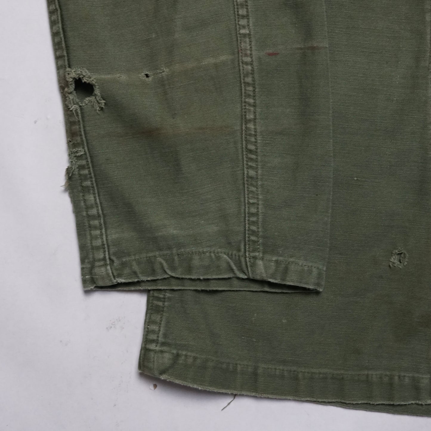 1960s Military OG-107 Fatigue Over Shirt Size: M