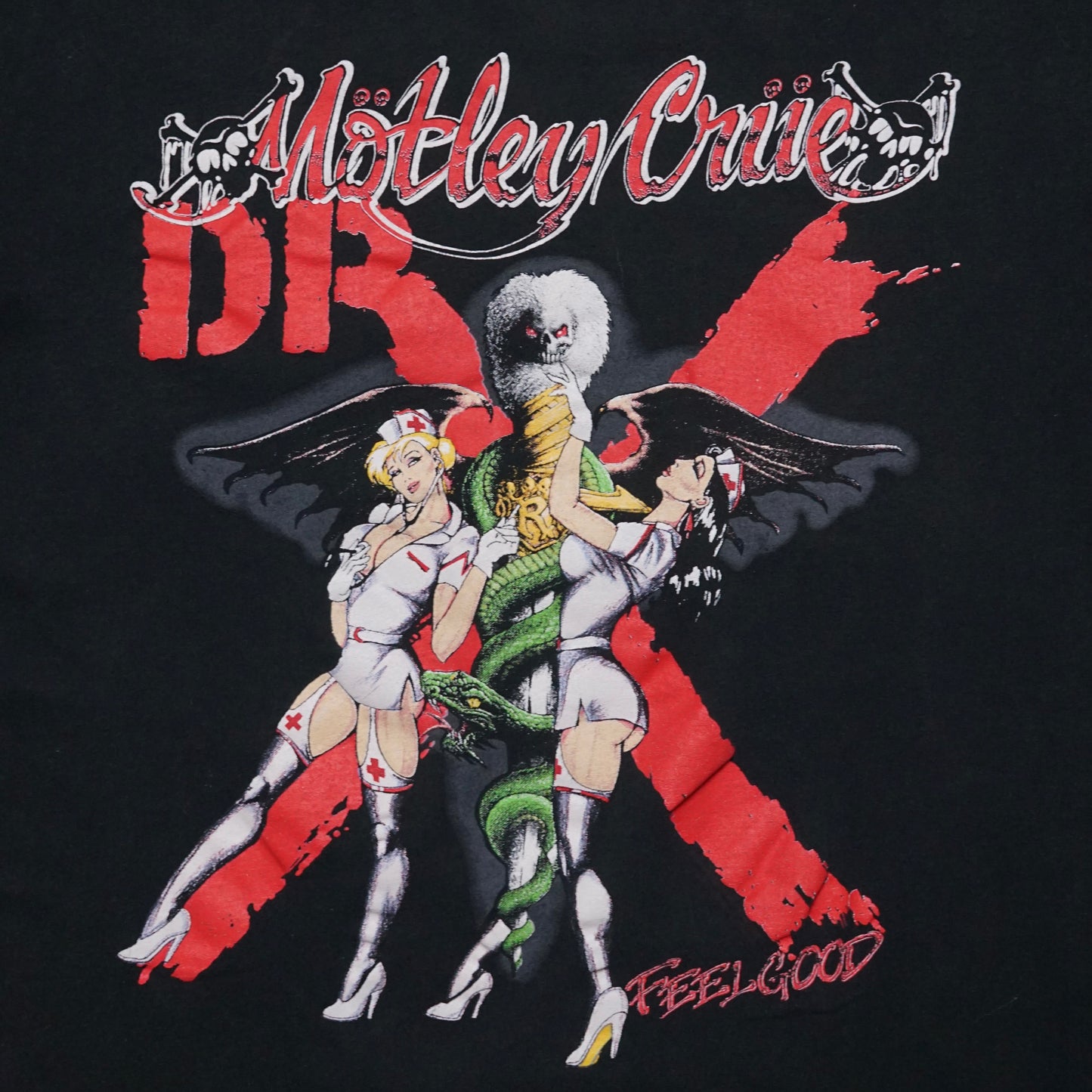 1990s Motley Crue "Dr Feel Good" Size: L/XL