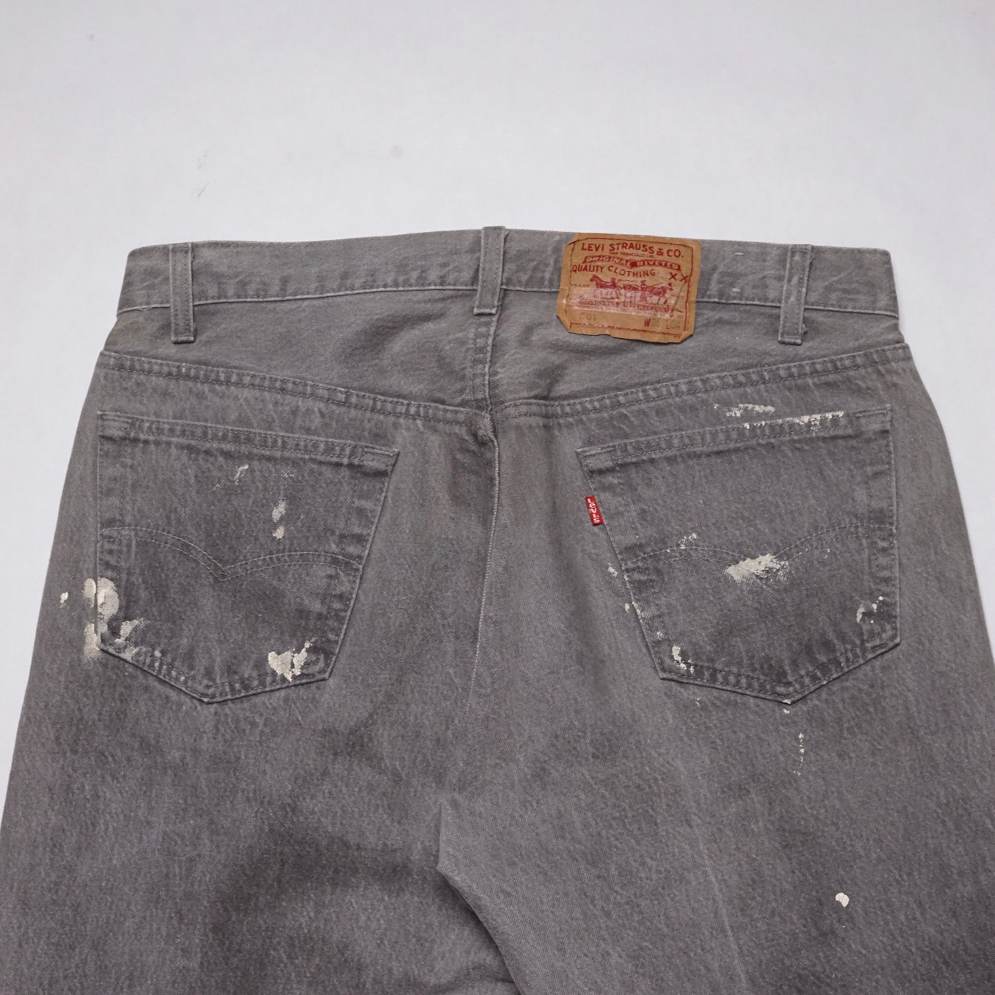 1980s Levi 501 "Repaired" Size: 35W/35L