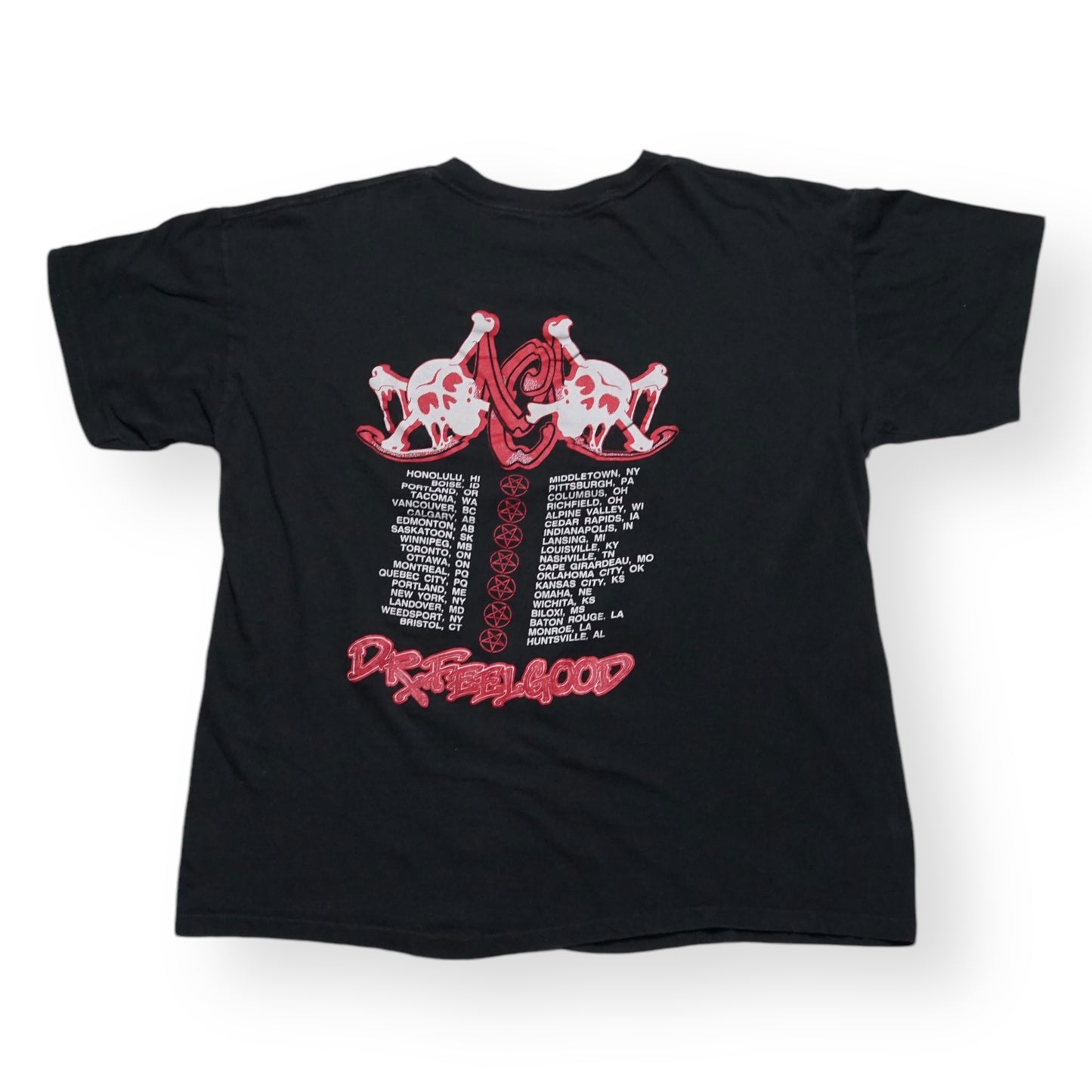 1990s Motley Crue "Dr Feel Good" Size: L/XL