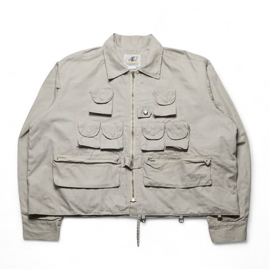 1970s Black Sheep Cargo Fishing Jacket Size: L/XL