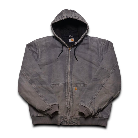 2000s Carhartt Hooded Work Jacket “Grey” Size: L/XL