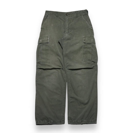 1960s Military Poplin Jungle Cargo Pant Size: S