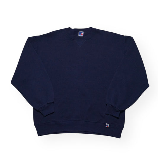 1990s Russell Athletic Sweatshirt “Navy” Size: M/L