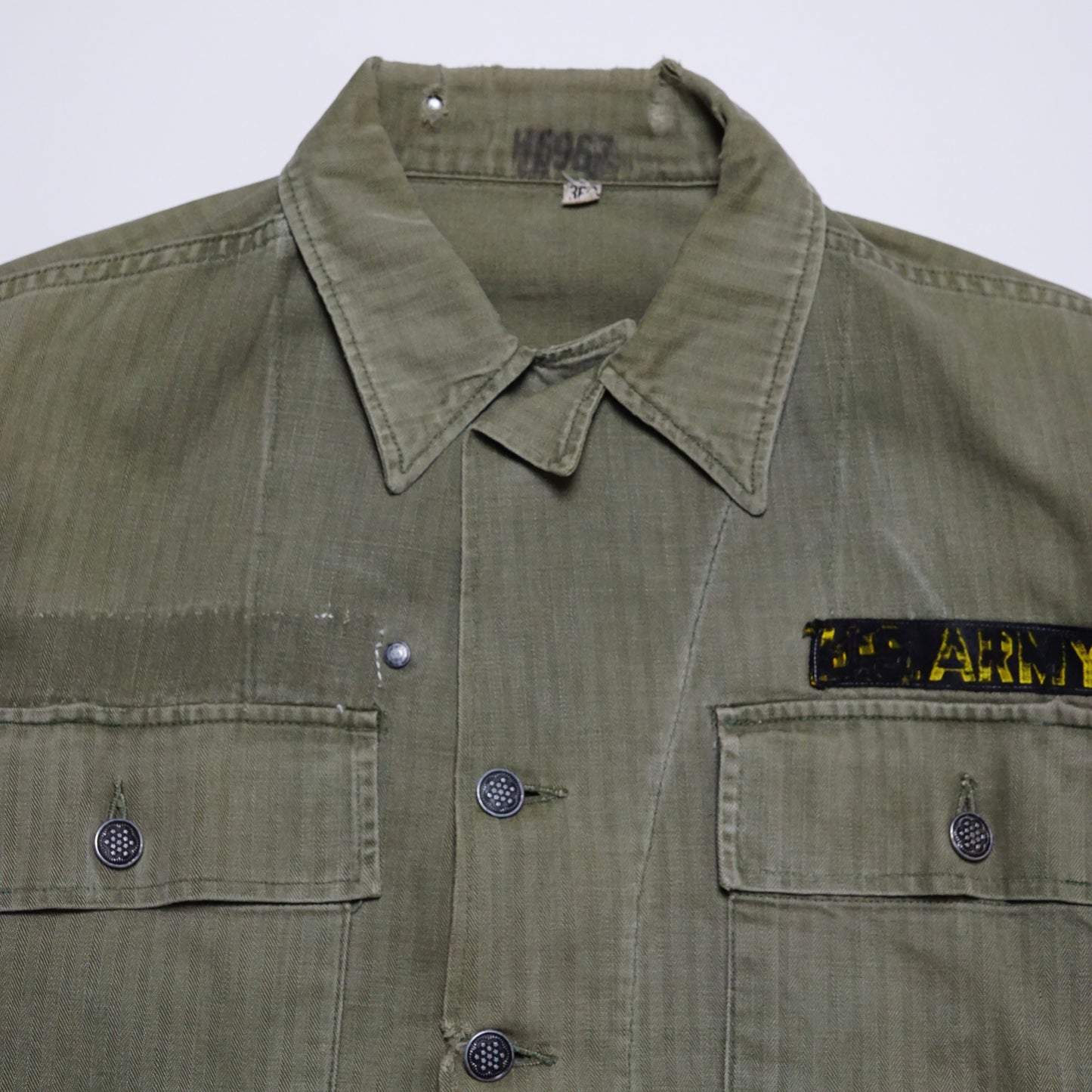 1940s Military Herringbone Twill Size: M