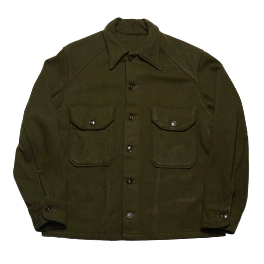 1960s Military Wool Over Shirt Size: M/L