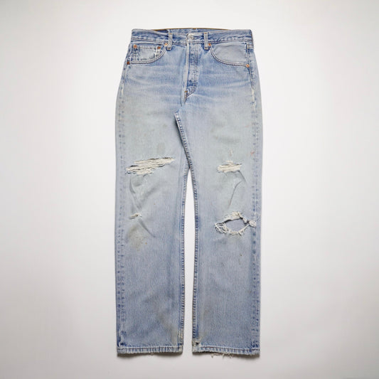 1990s Levi 501 "Light Wash" Size: 29W/30L