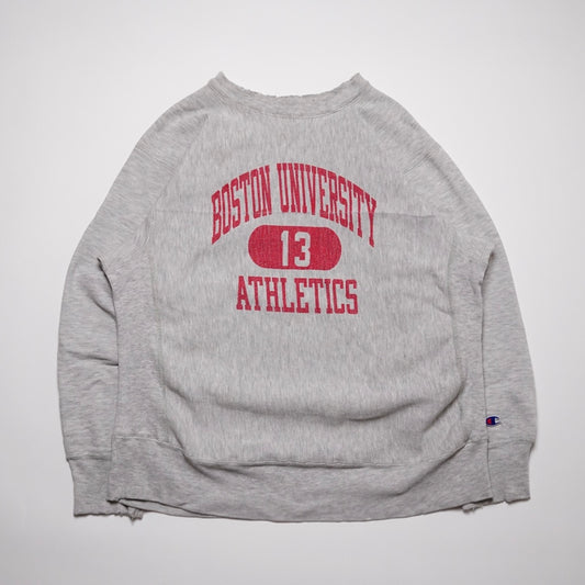 1980s Champion Reverse Weave Sweatshirt "Boston" Size: M/L