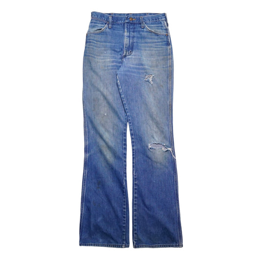 1970s Wrangler Flares "Distressed" Size: 30W/34L