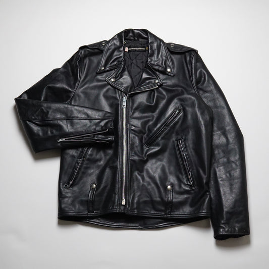 1970s Harley Davidson Motorcycle Leather Jacket “Black” Size: L