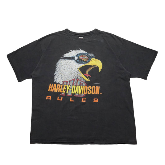 1990s Harley Davidson "Rules" Size: XL