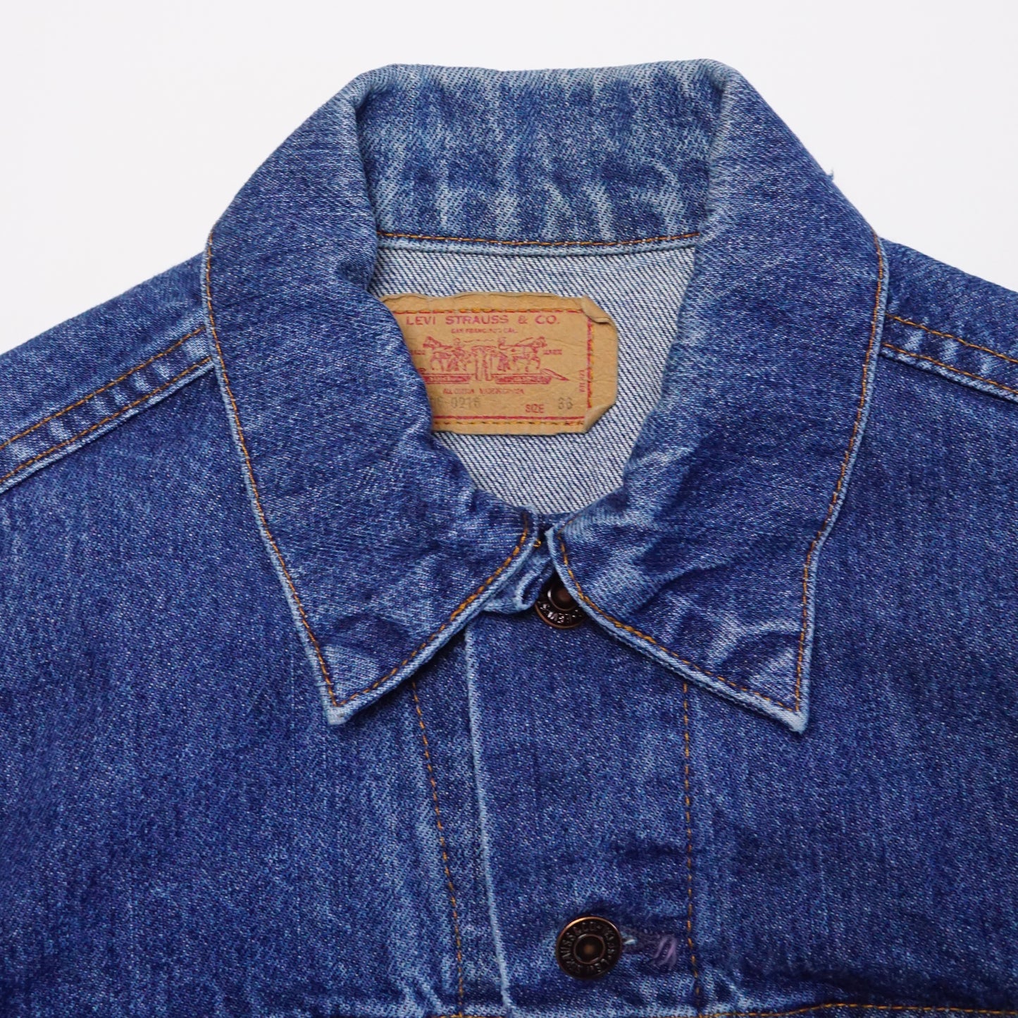 1980s Levi Type 3 Denim Jacket "Indigo" Size: S