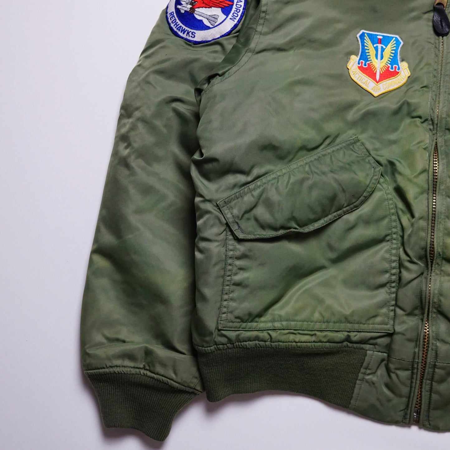 2000s Military Flyers Bomber Jacket Size: M/L