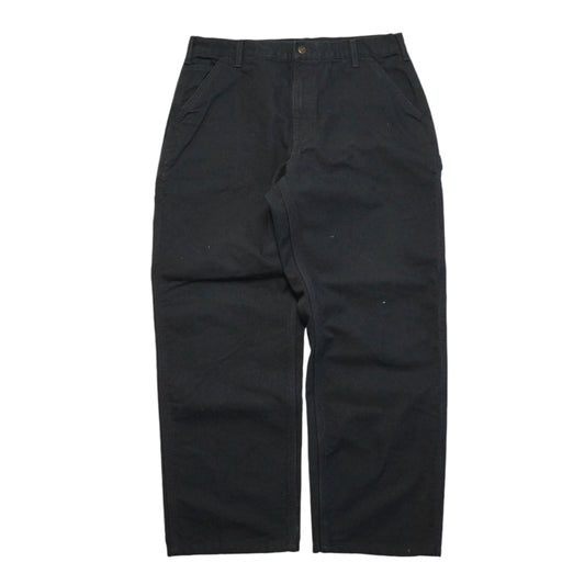 2000s Carhartt Carpenter Pant "Black" Size: 34W/29L