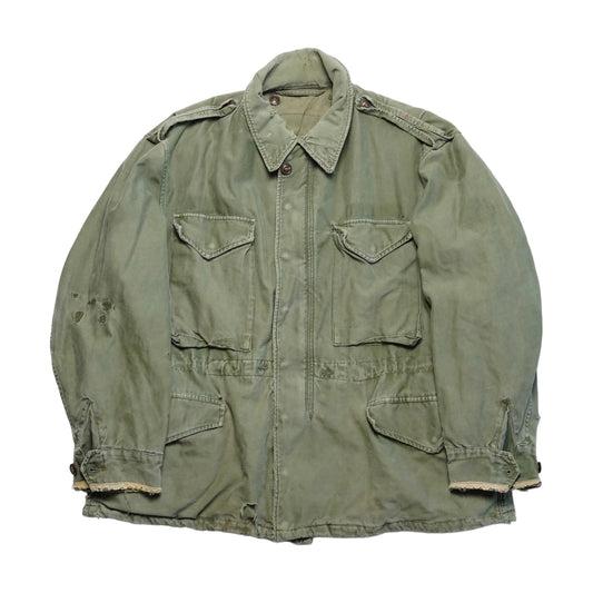 1950s Military M-51 Field Jacket "Faded" Size: L