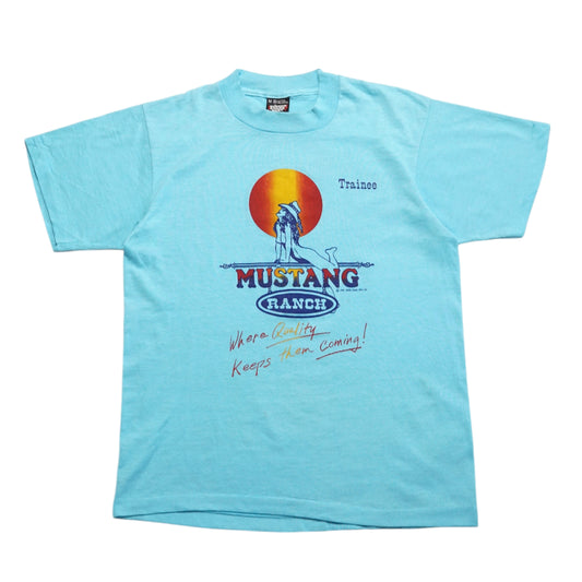 1980s Mustang Ranch "Blue" Size: S