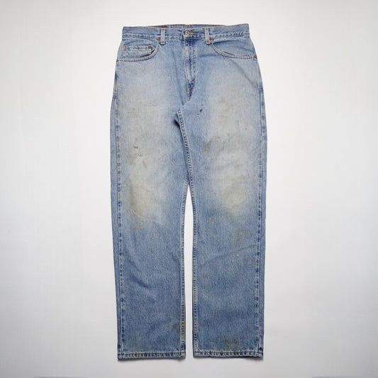 1990s Levi 505 "Oil Stains" Size: 32W/31L