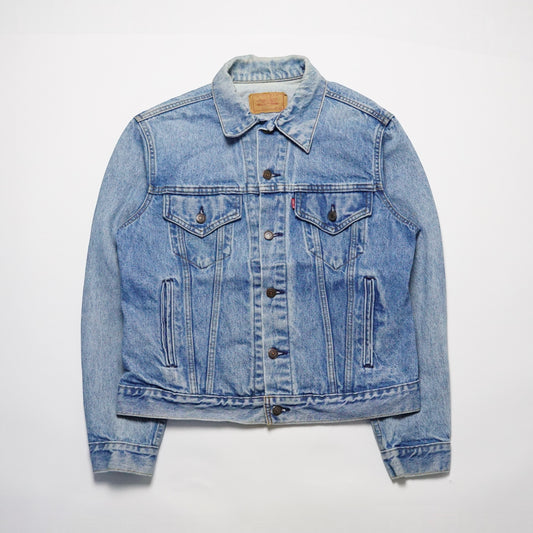 1980s Levi Type 3 Denim Jacket "Stone" Size: M