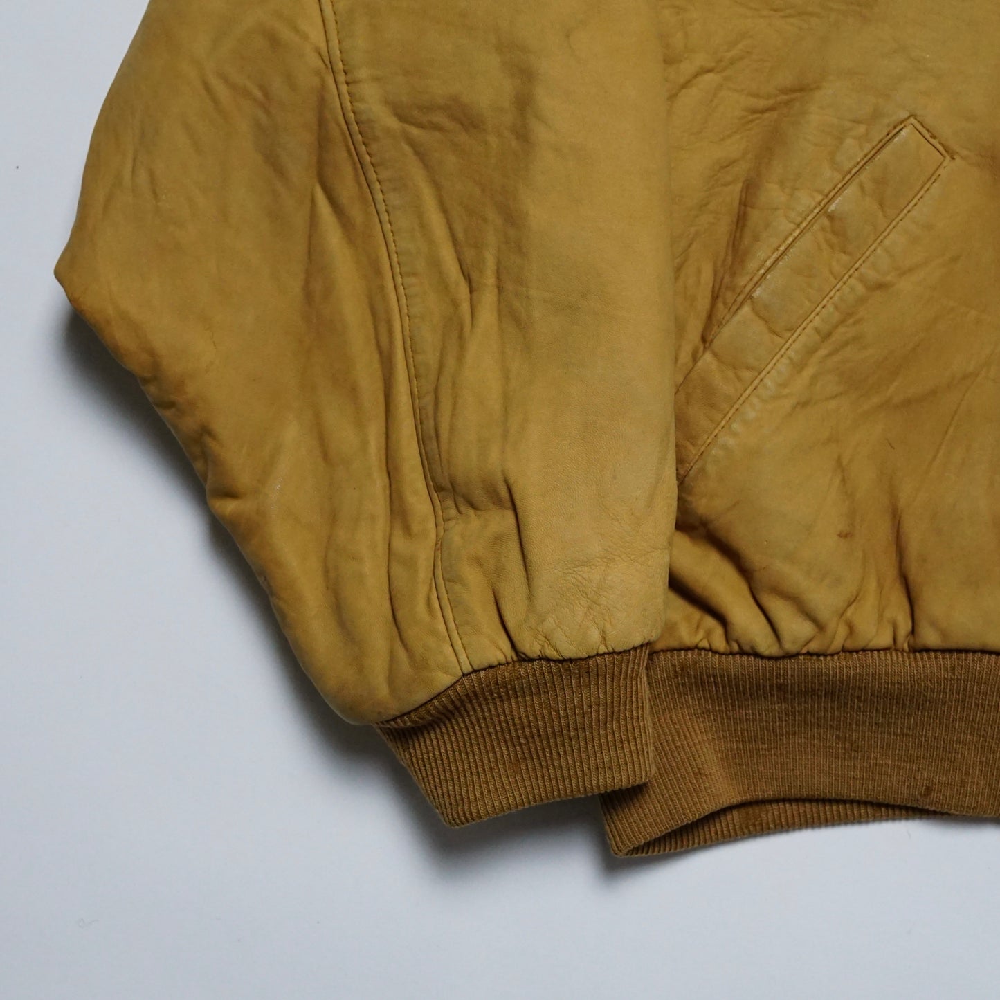 1960s Wilson Suede Bomber Jacket Size: L/XL