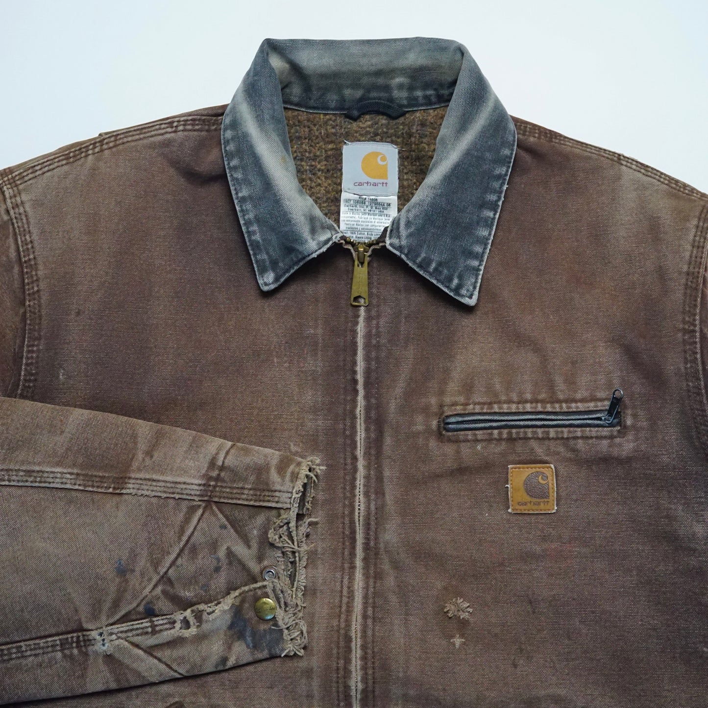 2000s Carhartt Detroit Jacket "Brown" Size: L/XL