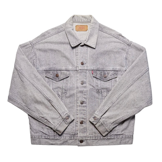 1990s Levi Type 3 Denim Jacket "Grey" Size: L