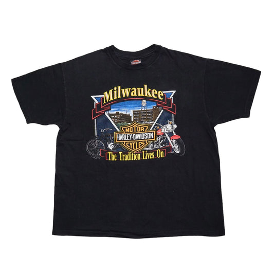 1990s Harley Davidson "Milwaukee" Size: L/XL